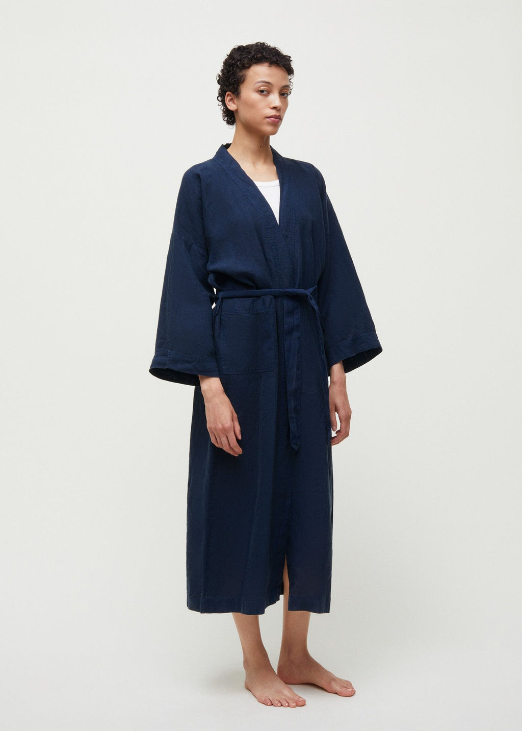 Kimono Linen / Navy