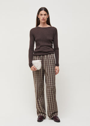Madigan / Dark Brown Melange