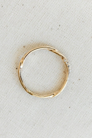 Pauline Diamantring Guld