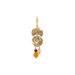 Rusa Earring / Golden Tigers Eye