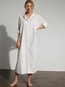 Shirt Robe / White