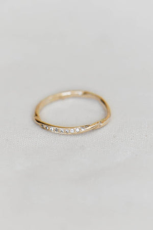 Pauline Diamantring Guld