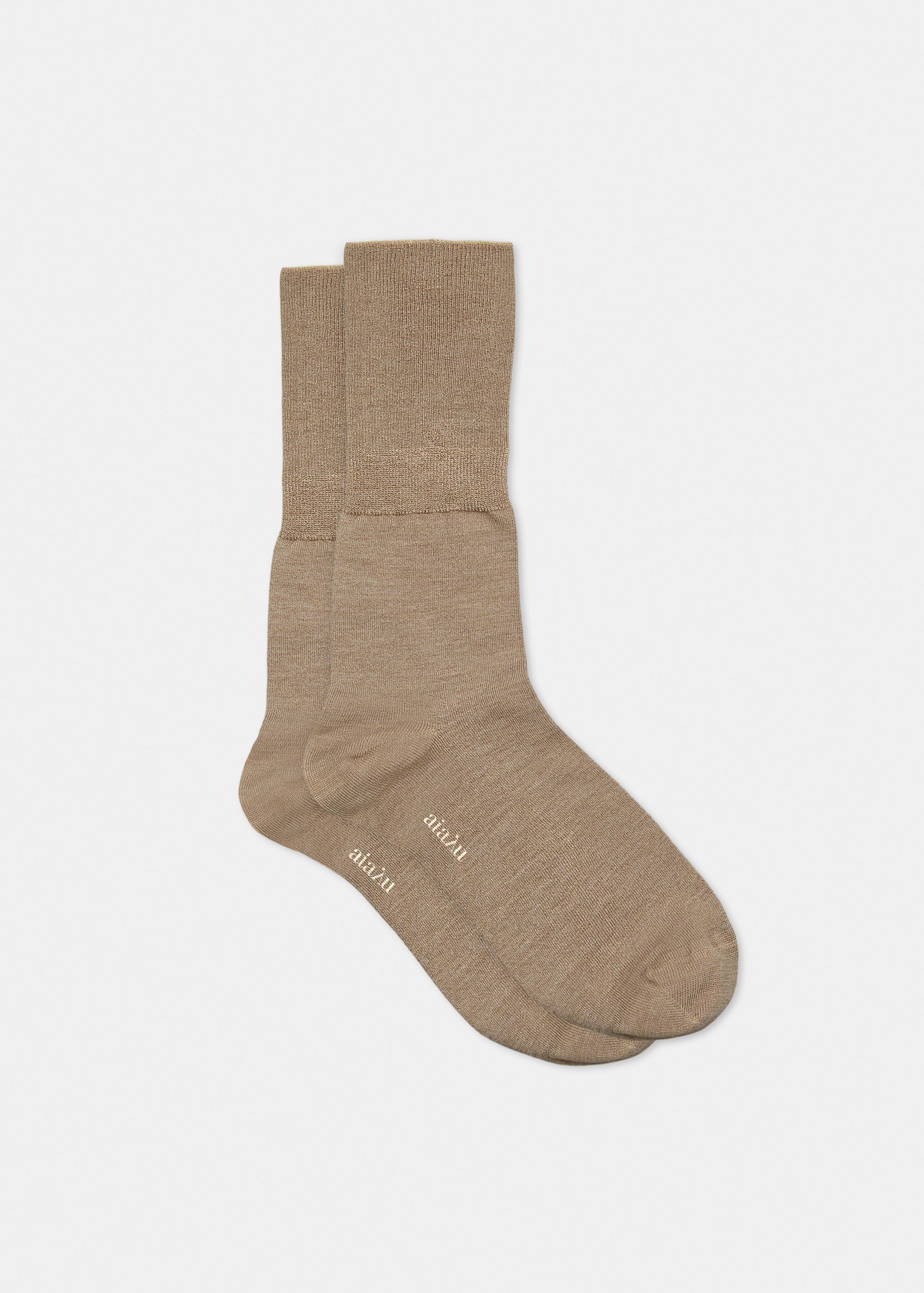 Silk Socks / Oyster