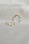 Simplicité Hoops Guld