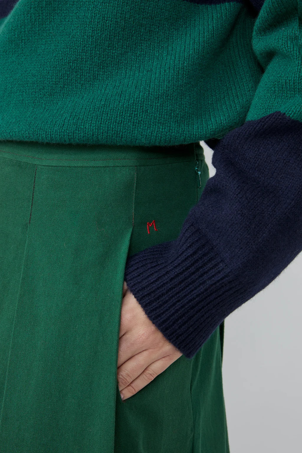 Jane Nederdel N°812 / Britisk Grøn