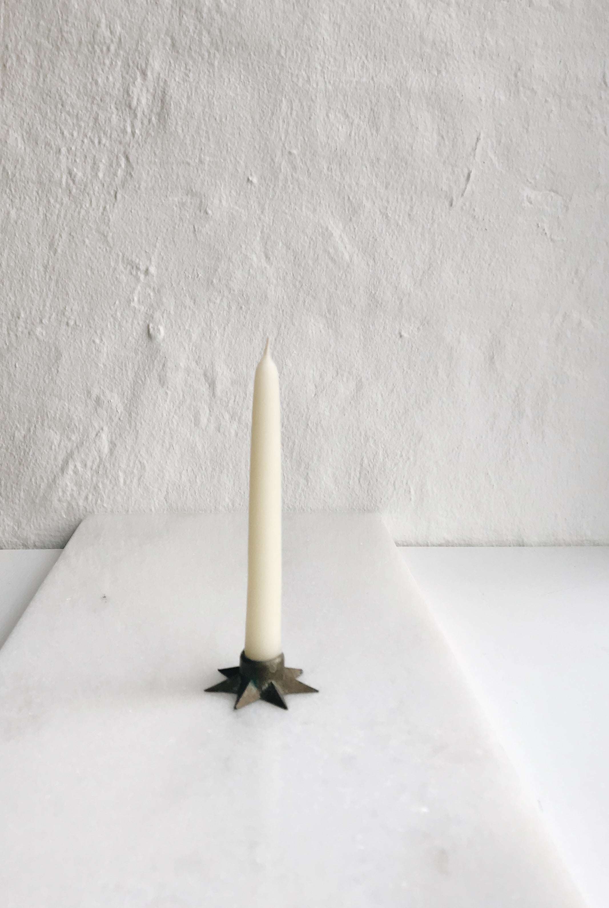 Small Beeswax Candles / Ivory, 20 pc
