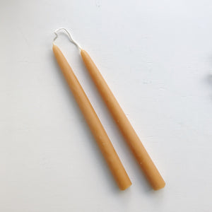 Beeswax Candle, 2 pc