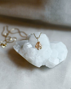 GOLD NUGGET NECKLACE