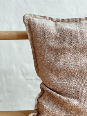 Linen Pillowcase 50 x 70 / Caramel Chiné
