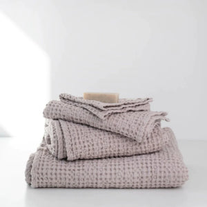Honeycomb Linen Towel / Powder / Shower & Bath
