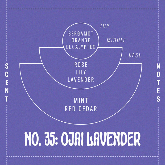 Sojalys nr. 35 / Ojai Lavender