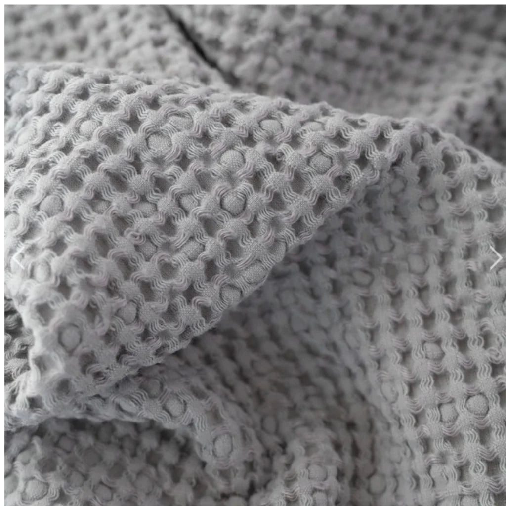 Honeycomb Linen Towel / Cloud / Hand & Hair