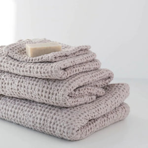 Honeycomb Linen Towel / Powder / Hand & Hair
