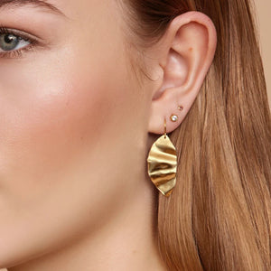 Gold Dot Earring