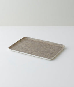 Linen Coated Tray / Medium / Natural
