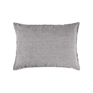 Linen Pillow Case Black and White Stripes, 50 x 70