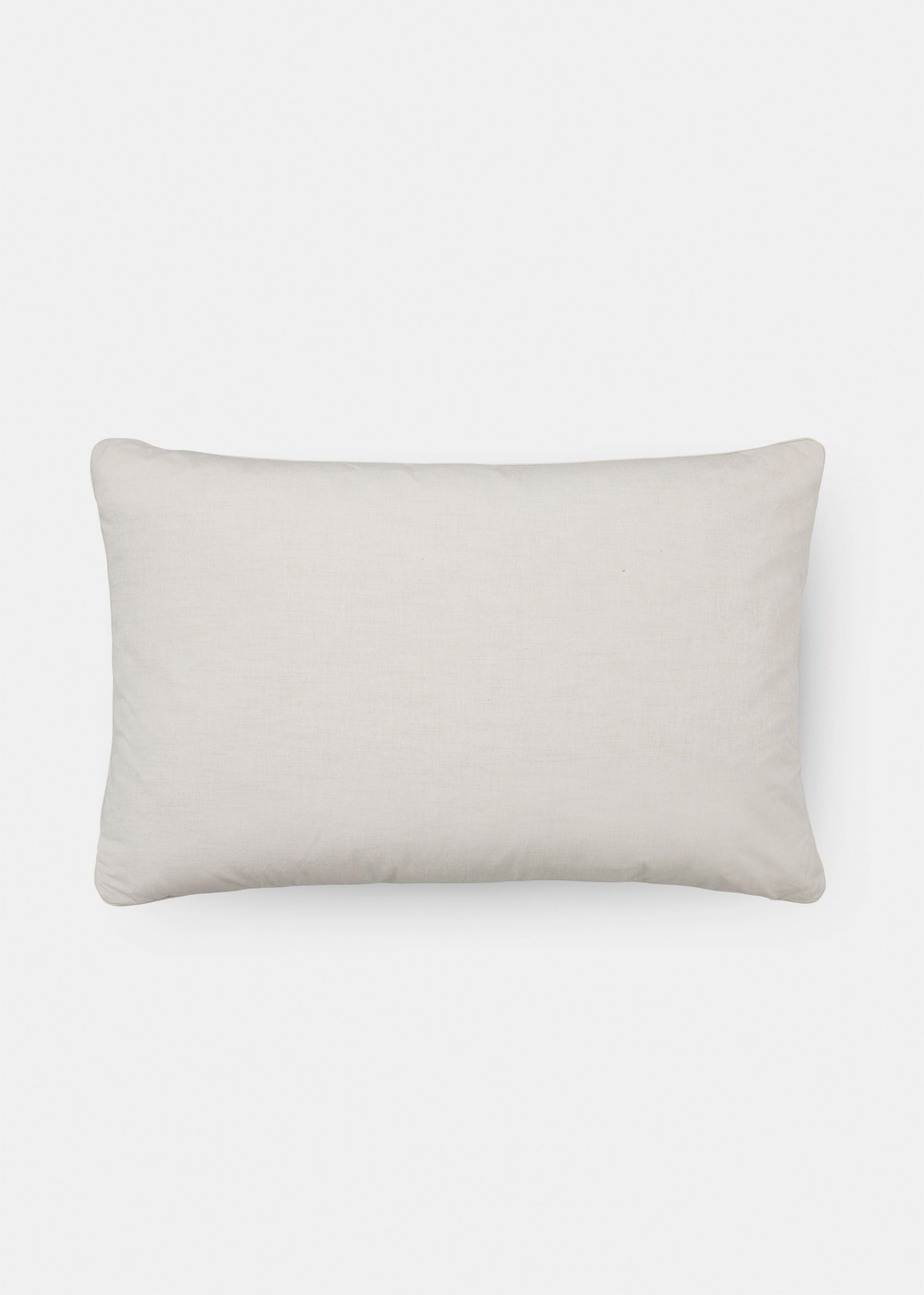 Pillow Cotton Slub 50x80 / ​​Nature