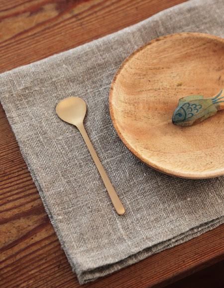 Brass Dessert Spoon