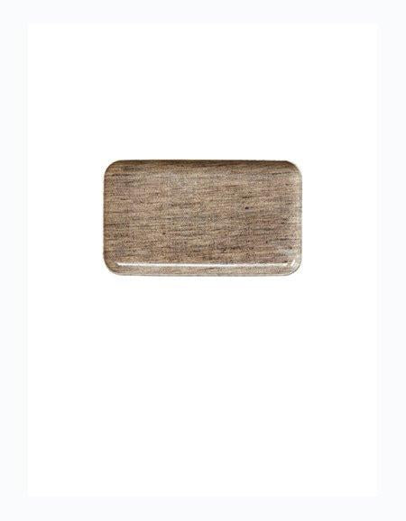 Linen Coated Tray / Small / Natural