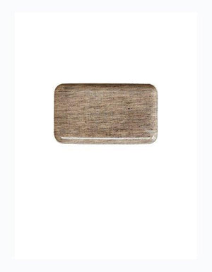 Linen Coated Tray / Small / Natural