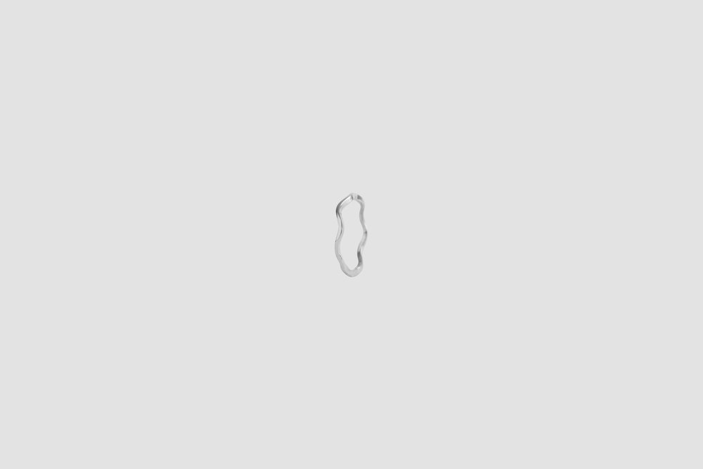 Crêpe Ring Silver